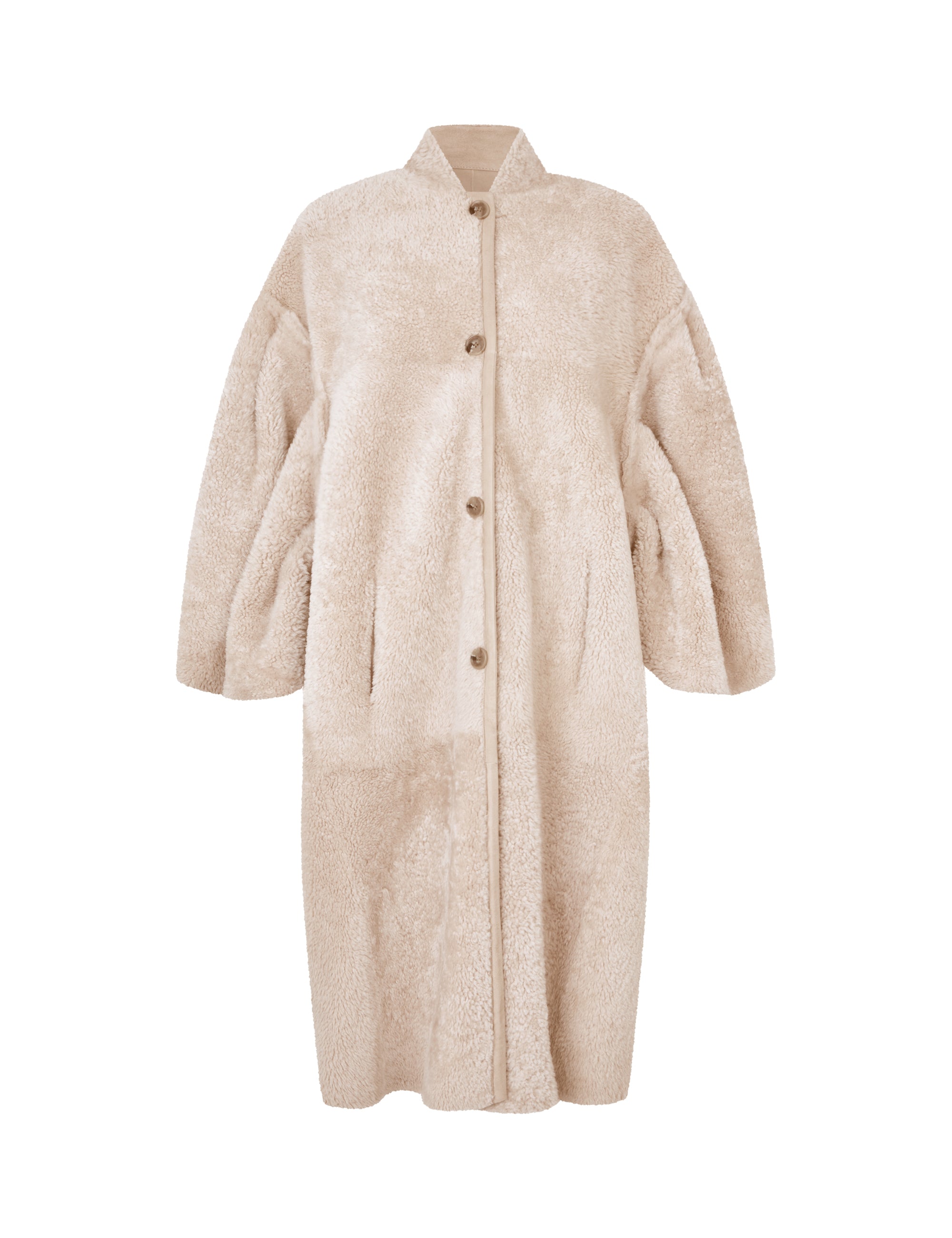 FIONA LONG - K-66 baby beige suede